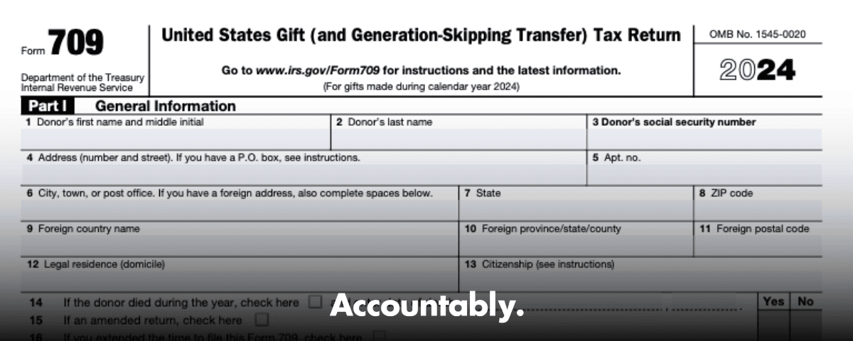 Form 709
