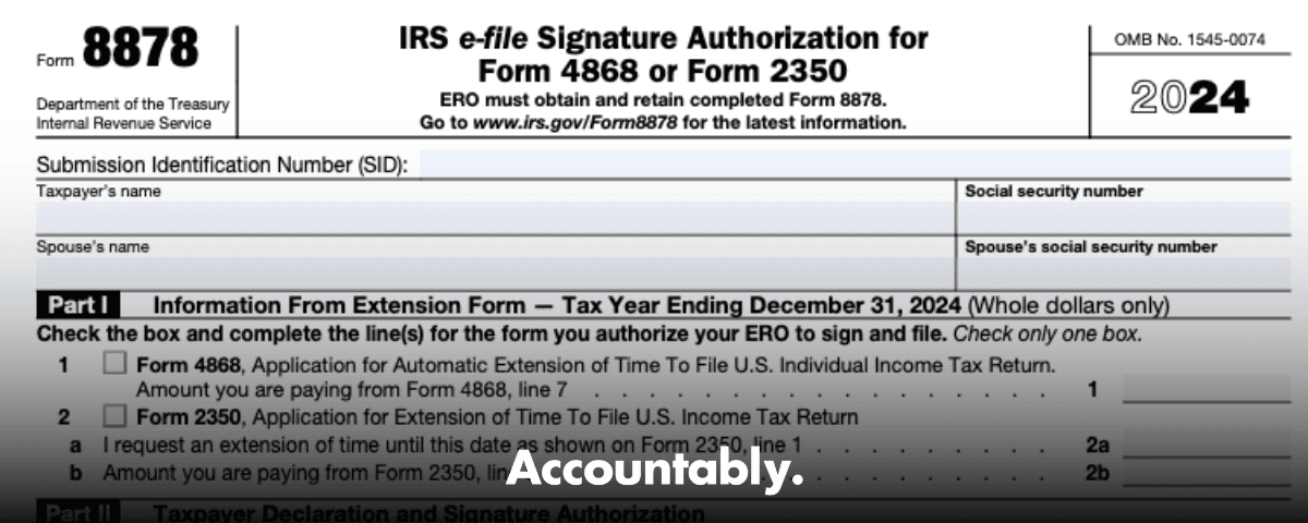 Form 8878