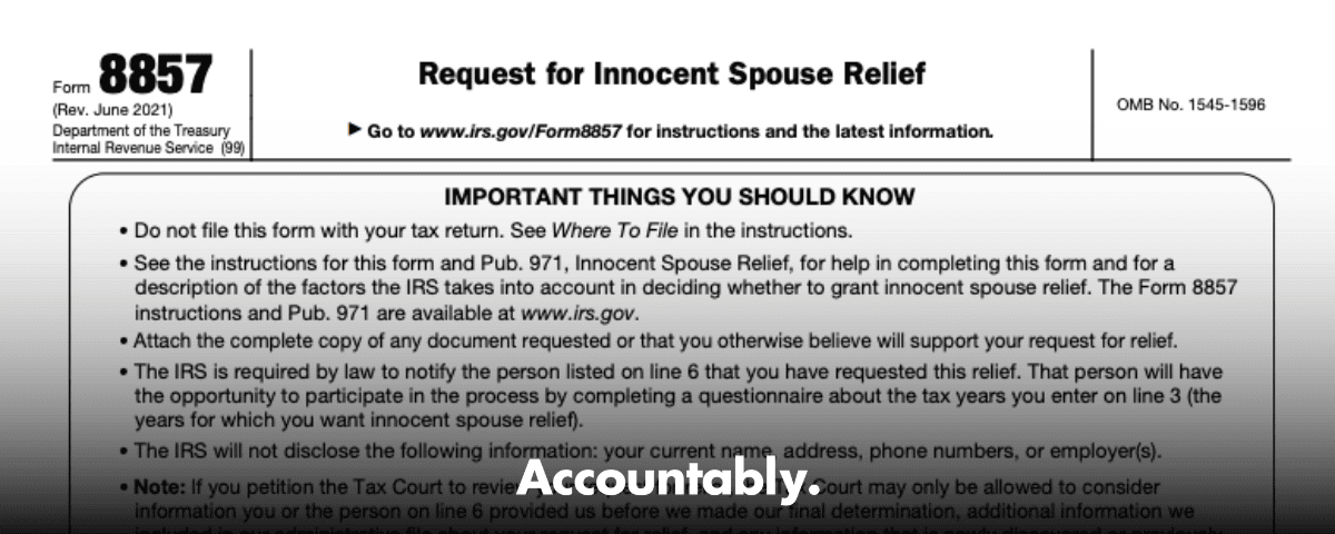 Form 8857