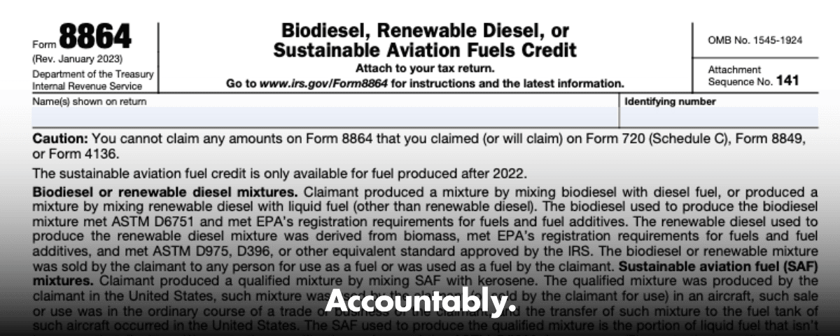 Form 8864