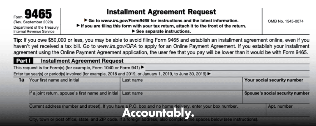 Form 9465
